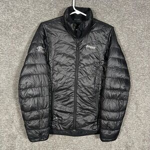 Bergans Of Norway Down Puffer‎ LT Lady Jacket Womens Small Black Pertex Quantum